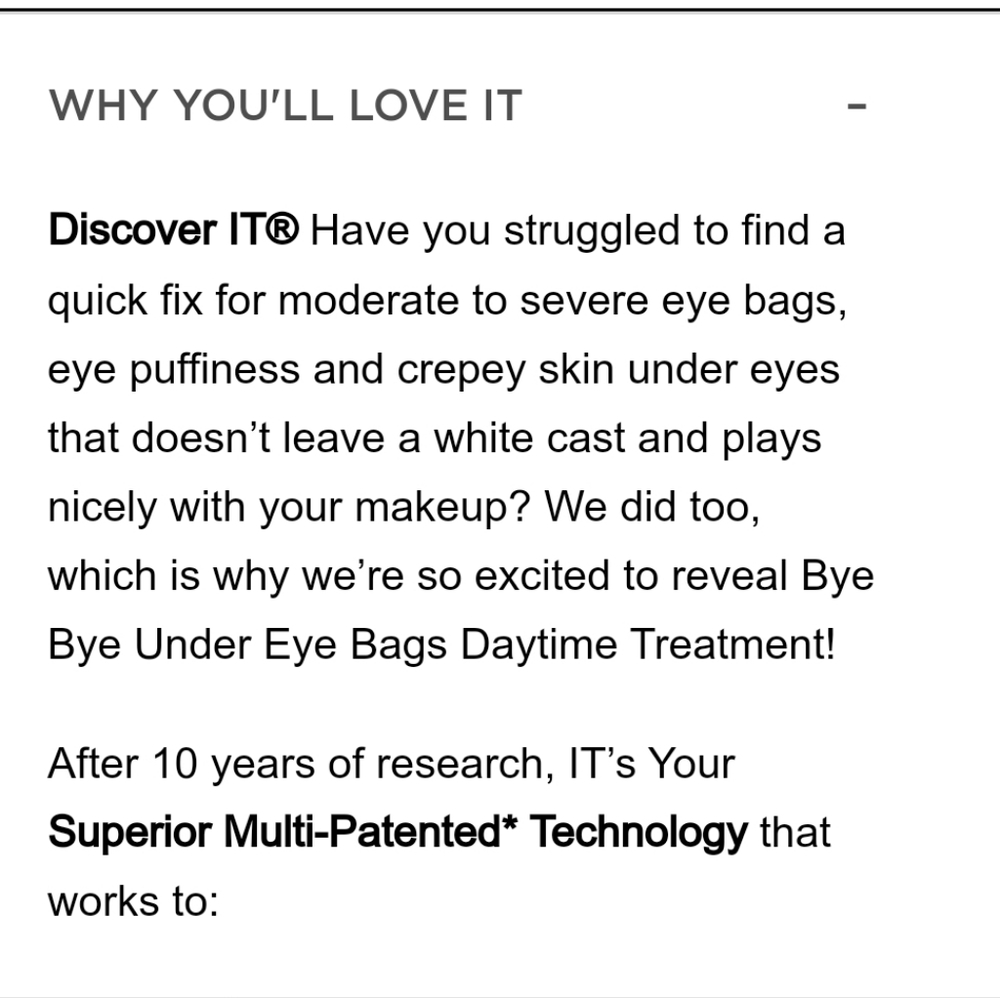 IT cosmetics Bye Bye Under Eye Bags - Picture 4 of 6